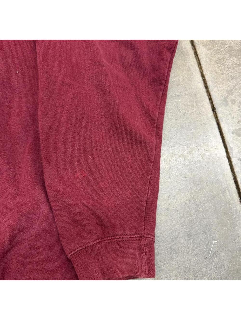 vintage levis an american tradition burgandy made in usa crewneck size large - Picture 5 of 6